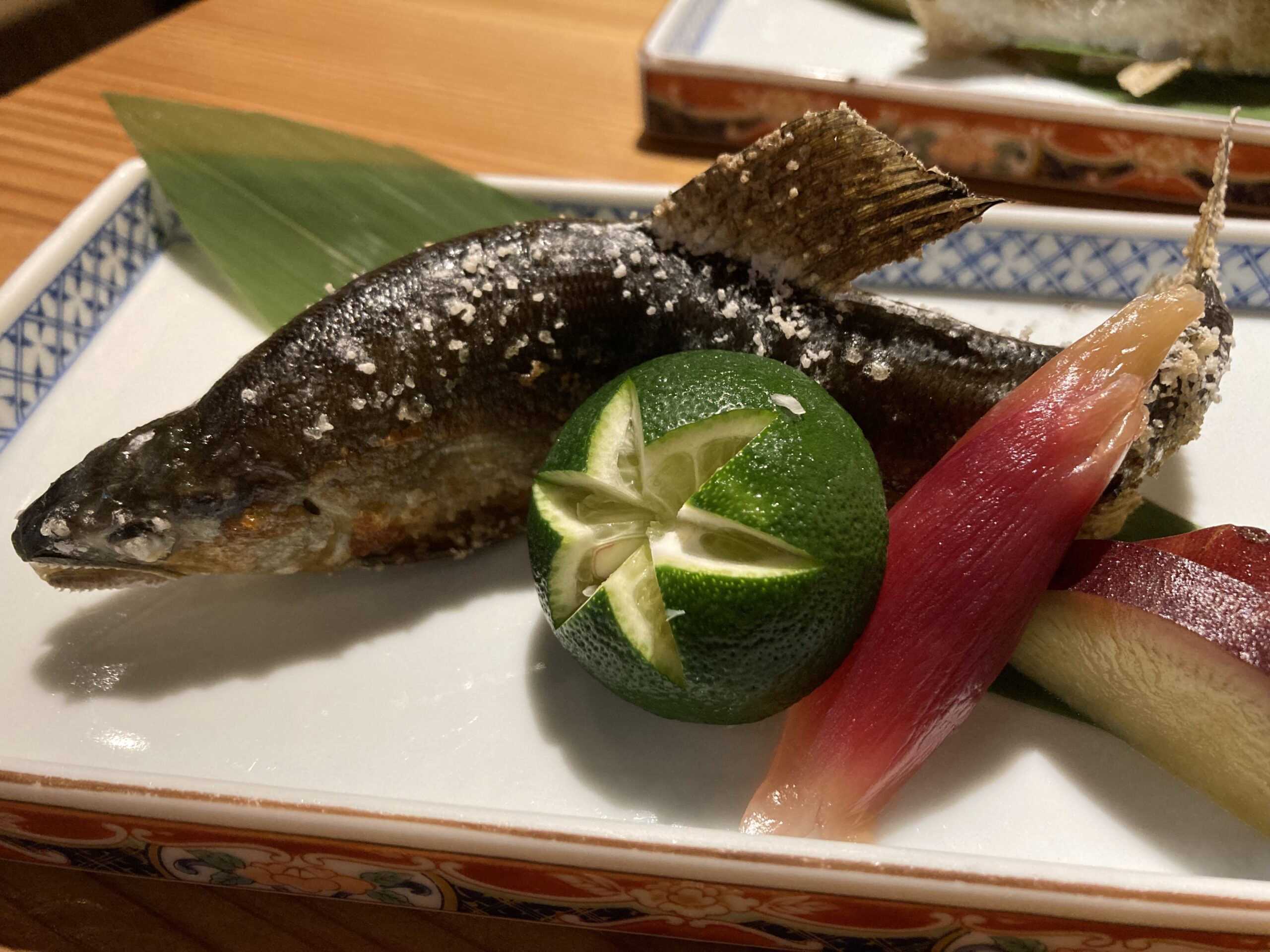 緒方の鮎＆飲食店　＠案山子（和歌山市）